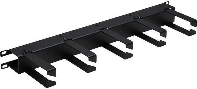 Main image of Tripp Lite SRCABLERING1UHD Rack Horizontal Cable Manager Metal Rings Black 1URM