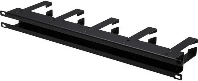 Alt view image 2 of 17 - Tripp Lite SRCABLERING1UHD Rack Horizontal Cable Manager Metal Rings Black 1URM