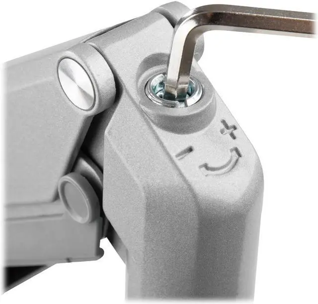 Alt view image 2 of 15 - Tripp Lite Single-Display Flex-Arm Desktop Clamp for 13" to 34" Displays - USB and Audio Ports, Aluminum, DDR1732SAL