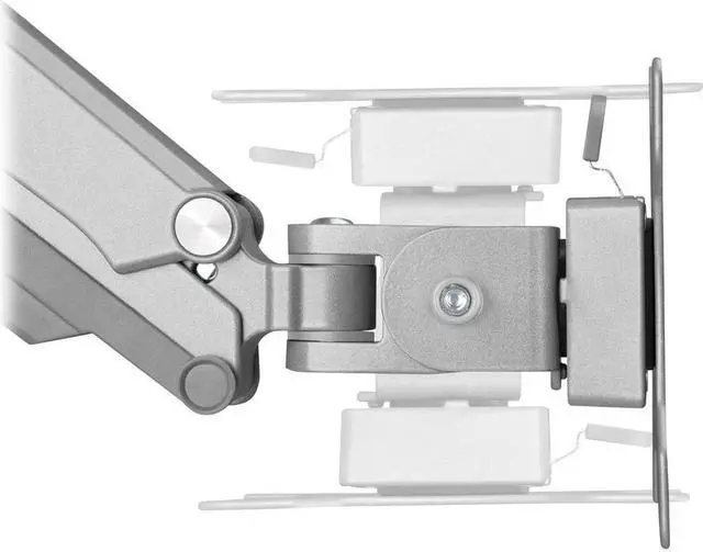 Alt view image 4 of 15 - Tripp Lite Single-Display Flex-Arm Desktop Clamp for 13" to 34" Displays - USB and Audio Ports, Aluminum, DDR1732SAL