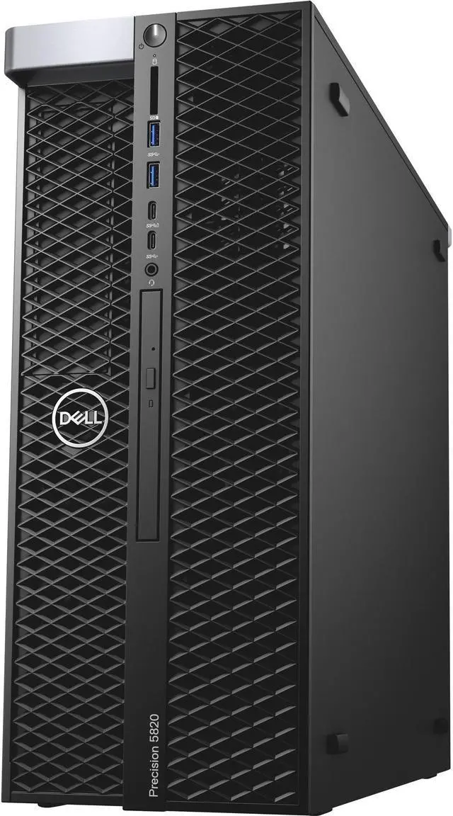 Alt view image 8 of 13 - DELL Desktop Computer Precision 5820 SBR68 Intel Core i9-10900X 16GB DDR4 256GB SSD AMD Radeon Pro WX 3200 Windows 10 Pro 64-bit