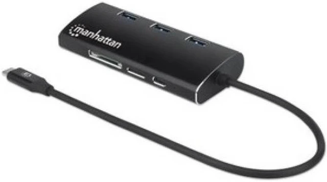 Alt view image 3 of 18 - USB-C DOCK/HUB HDMI/USB-C/USB-A