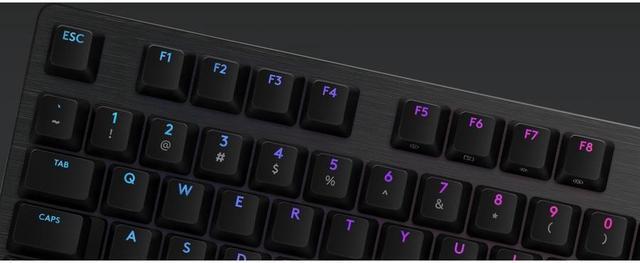 Alt view image 4 of 12 - Logitech G512 Carbon LIGHTSYNC RGB Mechanical Gaming Keyboard GX Red 920009360