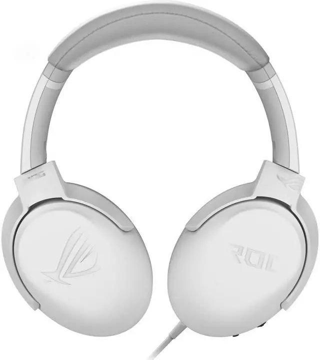 Alt view image 9 of 18 - ASUS ROG Strix Go Core Moonlight White Gaming Headset with Detachable Microphone