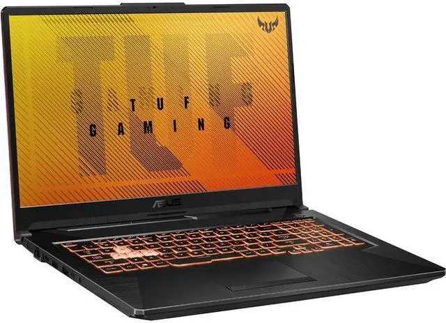 Alt view image 8 of 14 - ASUS TUF Gaming F17 Gaming Laptop, 17.3” FHD IPS-Type Display, Intel Core i5-10300H, GeForce GTX 1650 Ti, 8GB DDR4, 512GB PCIe SSD, RGB Keyboard, Windows 10, Bonfire Black, FX706LI-RS53