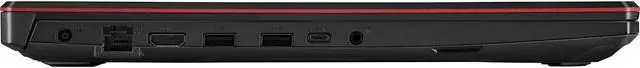 Alt view image 13 of 14 - ASUS TUF Gaming F17 Gaming Laptop, 17.3” FHD IPS-Type Display, Intel Core i5-10300H, GeForce GTX 1650 Ti, 8GB DDR4, 512GB PCIe SSD, RGB Keyboard, Windows 10, Bonfire Black, FX706LI-RS53