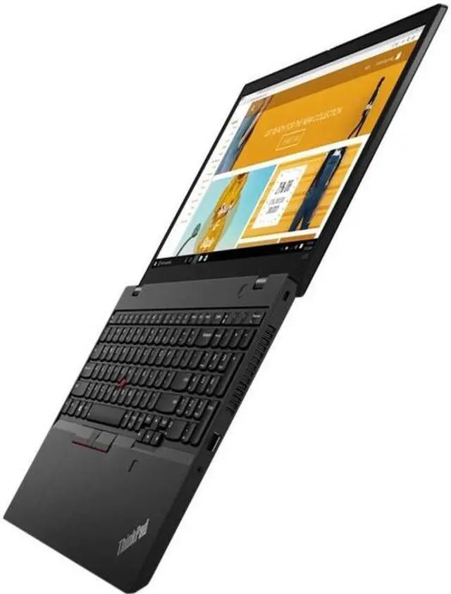 Alt view image 6 of 12 - Lenovo ThinkPad L15 Gen2 20X70056US 15.6" Notebook - Full HD - 1920 x 1080 - AMD Ryzen 7 PRO 5850U Octa-core (8 Core) 1.90 GHz - 8 GB RAM - 256 GB SSD - Black - TAA Compliant - AMD Chip - Windows