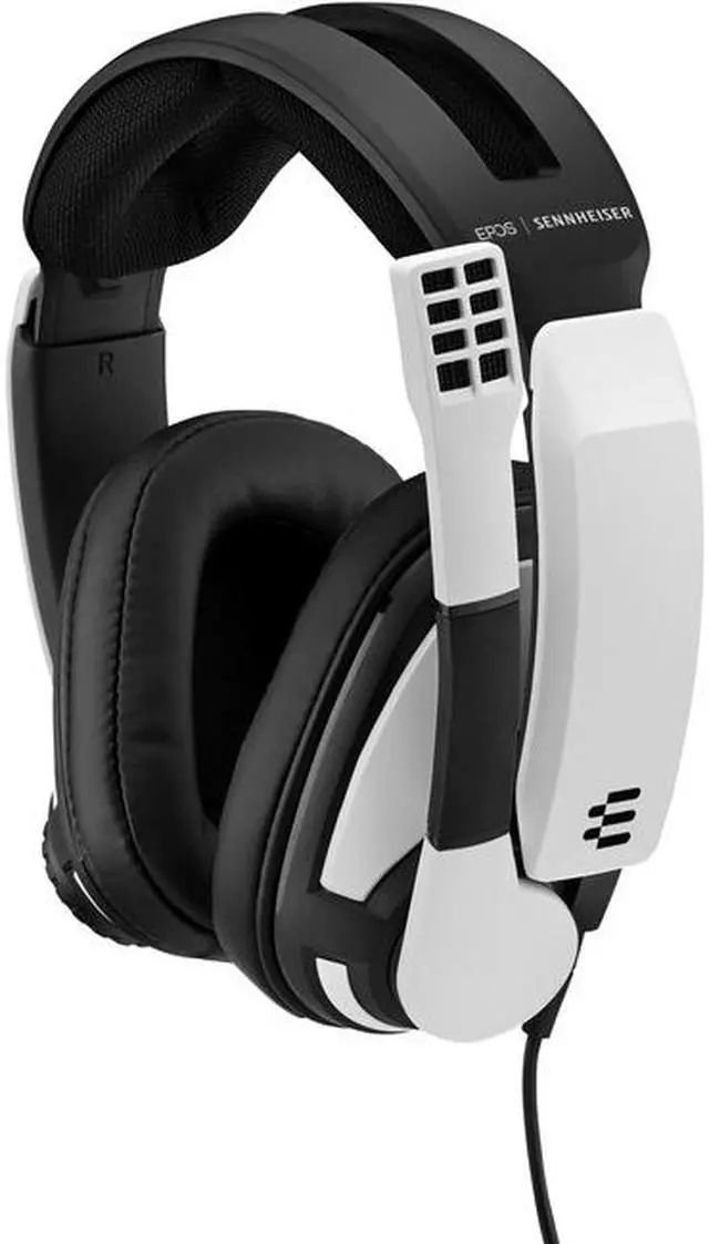 Alt view image 2 of 9 - EPOS Sennheiser GSP 301 Over-Ear Wired Gaming Headset White 1000240