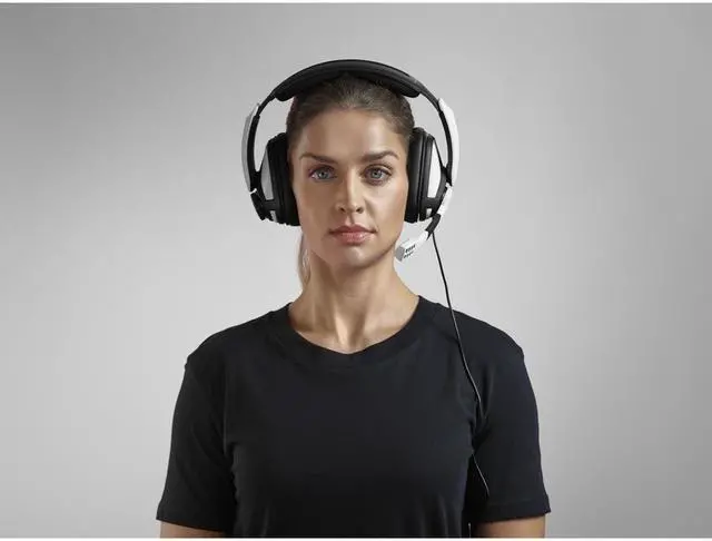 Alt view image 3 of 9 - EPOS Sennheiser GSP 301 Over-Ear Wired Gaming Headset White 1000240