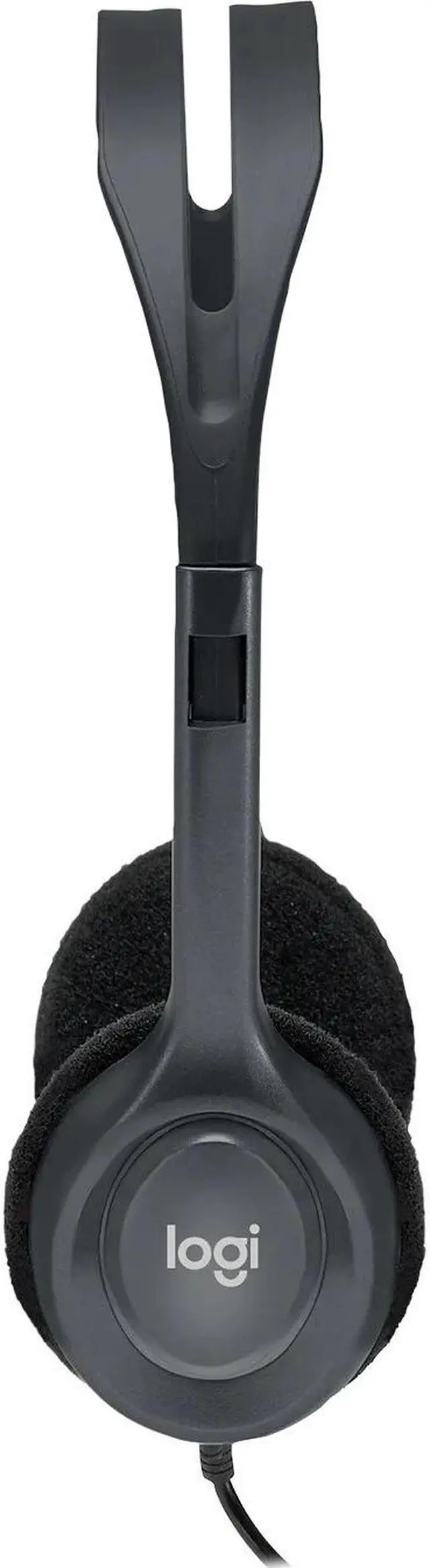 Alt view image 5 of 13 - Logitech H111 For EDU Wired 3.5mm Stereo Computer On Ear Headset Graphite (981-000999)