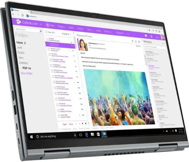 Alt view image 5 of 20 - Lenovo ThinkPad X1 Yoga 14" Touchscreen Laptop i5-1135G7 8GB 256GB SSD W10P