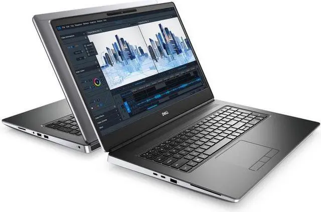 Alt view image 2 of 18 - Dell Precision 7000 7760 17.3" Mobile Workstation - Full HD - 1920 x 1080 - Intel Core i5 11th Gen i5-11500H Hexa-core (6 Core) 2.90 GHz - 8 GB RAM - 256 GB SSD - Gray