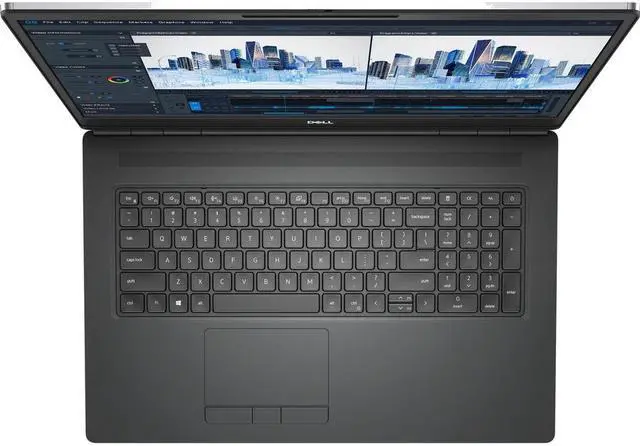 Alt view image 3 of 18 - Dell Precision 7000 7760 17.3" Mobile Workstation - Full HD - 1920 x 1080 - Intel Core i5 11th Gen i5-11500H Hexa-core (6 Core) 2.90 GHz - 8 GB RAM - 256 GB SSD - Gray