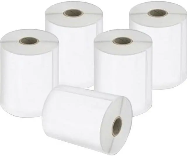 Alt view image 11 of 20 - DYMO 2026404 Extra-Large Shipping Labels for LabelWriter Label Printers, White, 4'' x 6'', 5 Rolls of 220