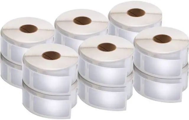 Alt view image 3 of 11 - Dymo LabelWriter 2-1/8"W Labels - 1" Height x 2 1/8" Width - Rectangle - Direct Thermal - White - 500 / Pack
