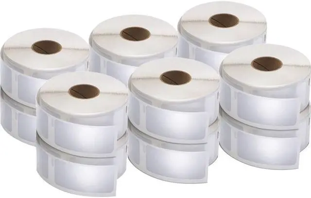 Alt view image 4 of 11 - Dymo LabelWriter 2-1/8"W Labels - 1" Height x 2 1/8" Width - Rectangle - Direct Thermal - White - 500 / Pack
