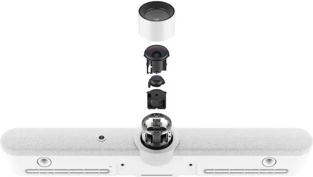 Alt view image 2 of 19 - Logitech Rally Bar Mini White 960001348