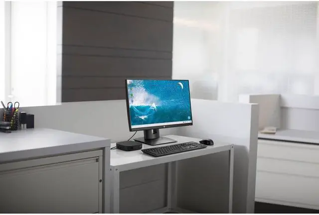 Alt view image 4 of 15 - HP t430 Thin ClientIntel Celeron N4020 Dual-core (2 Core) 1.10 GHz - 4 GB RAM DDR4 SDRAM - 32 GB Flash - Intel UHD Graphics 600 - Gigabit Ethernet - HP Smart Zero - HDMI - DisplayPort - Network (RJ-45
