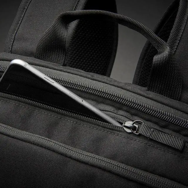 Alt view image 5 of 11 - V7 Eco-Friendly Backpack for 17" to 17.3" Laptop Black CBP17ECOBLK