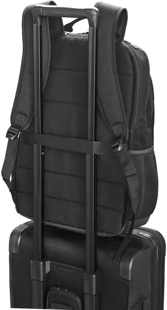 Alt view image 6 of 11 - V7 Eco-Friendly Backpack for 17" to 17.3" Laptop Black CBP17ECOBLK