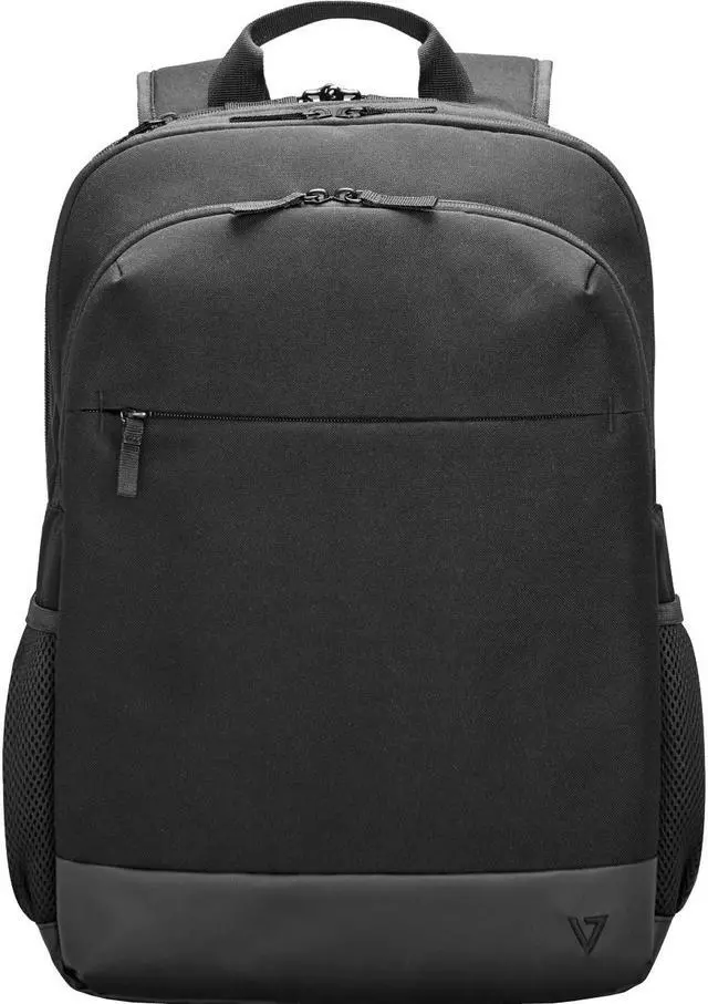 Alt view image 9 of 11 - V7 Eco-Friendly Backpack for 17" to 17.3" Laptop Black CBP17ECOBLK