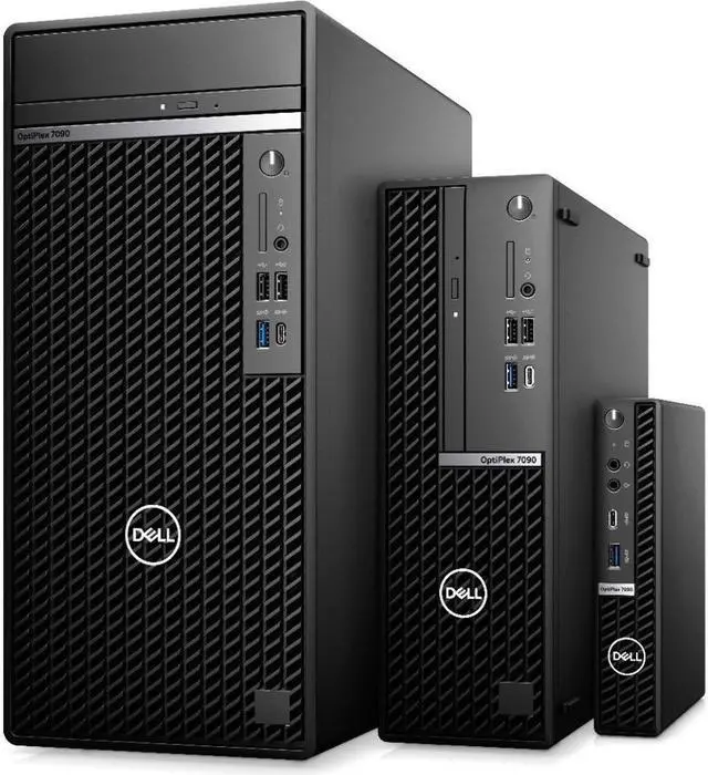 Alt view image 9 of 13 - Dell OptiPlex 7000 7090 Desktop Computer - Intel Core i7 10th Gen i7-10700 Hexa-core (6 Core) 2.90 GHz - 16 GB RAM DDR4 SDRAM - 512 GB M.2 PCI Express NVMe 3.0 x4 SSD - Small Form Factor