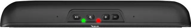 Alt view image 4 of 18 - Cyber Acoustics Compact USB Speaker Bar with Integrated Monitor Mount (CA-2890)