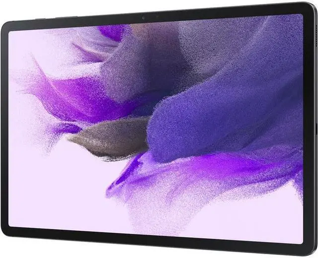 Main image of Samsung Galaxy Tab S7 FE 5G SM-T738U Tablet - 12.4" WQXGA - Kryo 570 Octa-core (8 Core) 2.20 GHz - 4 GB RAM - 64 GB Storage - Android 11 - 5G - Mystic Black - Qualcomm SM7225 SoC - Upto 1 TB micr