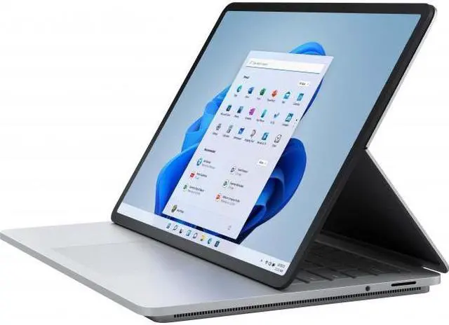 Alt view image 3 of 7 - Microsoft Surface Laptop Studio 14.4" 2-in-1 Laptop Intel Core i5-11300H 16GB RAM 256GB SSD Platinum + Microsoft 365 Personal | 12-Month Subscription, 1 person| Premium Office Apps | 1TB OneDrive