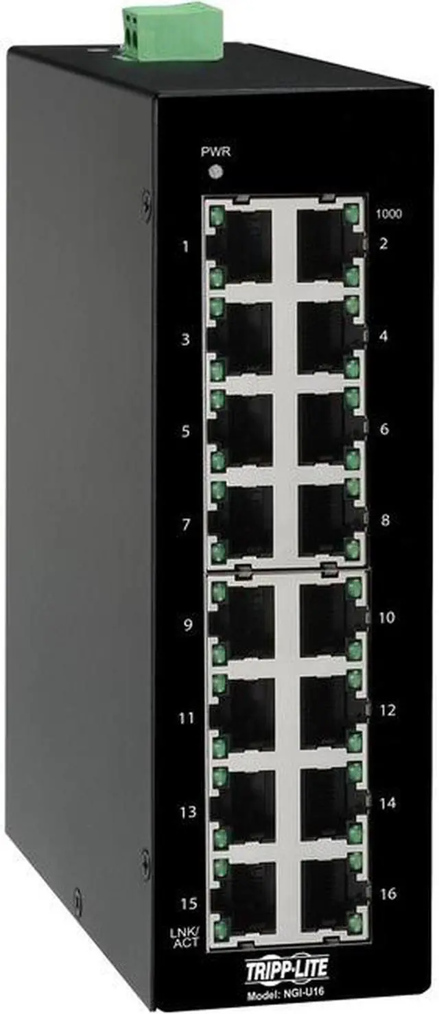 Alt view image 4 of 16 - Tripp Lite NGI-U16 Ethernet Switch NGIU16