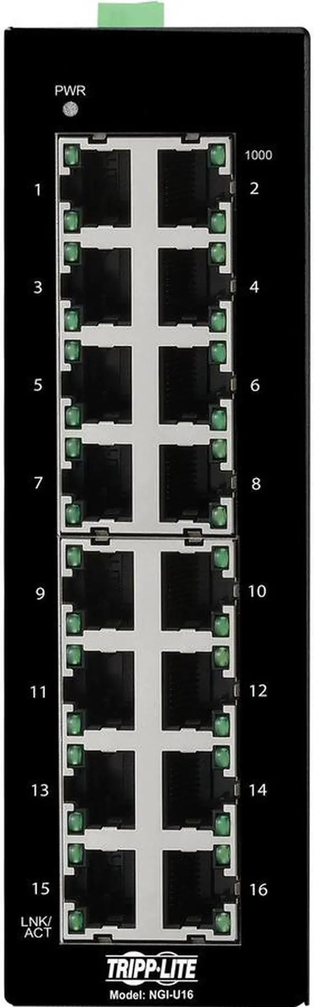 Alt view image 7 of 16 - Tripp Lite NGI-U16 Ethernet Switch NGIU16