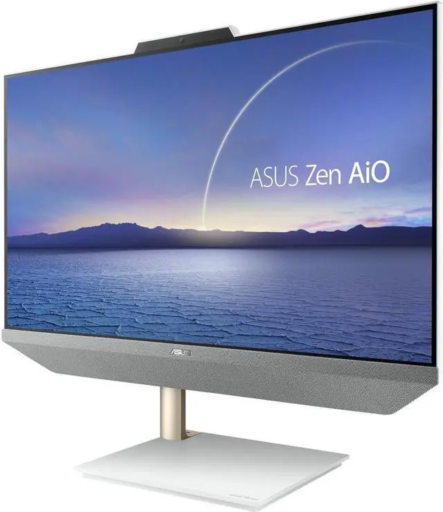 Alt view image 4 of 20 - ASUS Zen AiO 24, 23.8" FHD Touchscreen Display, AMD Ryzen 5 5500U Processor, 8GB DDR4 RAM, 512GB SSD, Windows 10 Home, Kensington Lock, Wireless Keyboard and Mouse Included, M5401WUA-DS503T