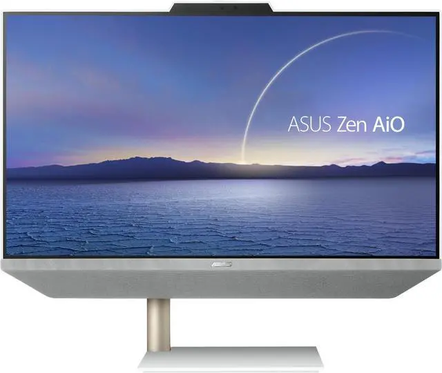 Alt view image 6 of 20 - ASUS Zen AiO 24, 23.8" FHD Touchscreen Display, AMD Ryzen 5 5500U Processor, 8GB DDR4 RAM, 512GB SSD, Windows 10 Home, Kensington Lock, Wireless Keyboard and Mouse Included, M5401WUA-DS503T