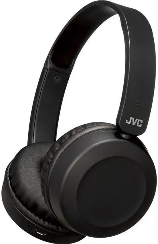 Alt view image 13 of 20 - JVC HAS31BTB Foldable Bluetooth On-Ear Headphones (Carbon Black)