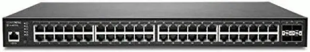 Alt view image 3 of 20 - SonicWall SWS14-48FPOE Managed PoE Ethernet Switch w/ 1-Year Wireless Network Management Essential and Support | 02-SSC-8383