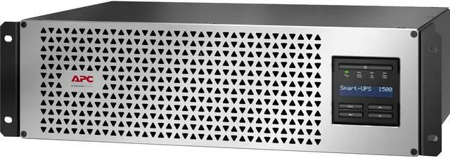 Alt view image 5 of 14 - APC by Schneider Electric Smart-UPS 1500VA Rack-mountable UPS - 3U Rack-mountable - 3 Hour Recharge - 120 V AC Input - 120 V AC Output - 6 x NEMA 5-15R