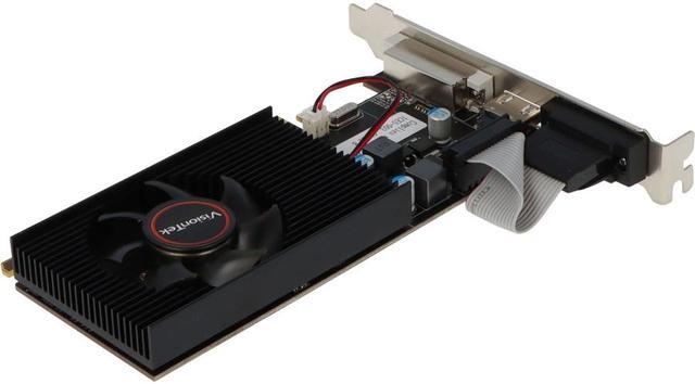 Alt view image 4 of 10 - VisionTek Radeon HD 6570 1GB GDDR3 PCI Express 2.0 x16 Graphics Card 901491