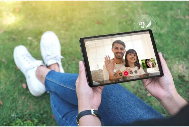 Alt view image 3 of 20 - Samsung Galaxy Tab A7 Lite SM-T227U Tablet - 8.7" WXGA+ - Cortex A53 Quad-core (4 Core) 2.30 GHz + Cortex A53 Quad-core (4 Core) 1.80 GHz - 3 GB RAM - 32 GB Storage - Android 11 - 4G - Gray - Med