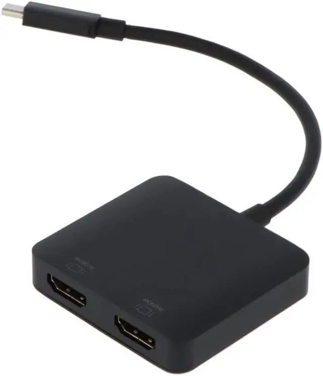 Alt view image 5 of 14 - VisionTek USB-C to HDMI x2 Adapter 901432