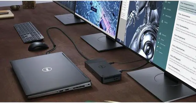 Alt view image 9 of 20 - Dell WD19DCS Performance Docking Station