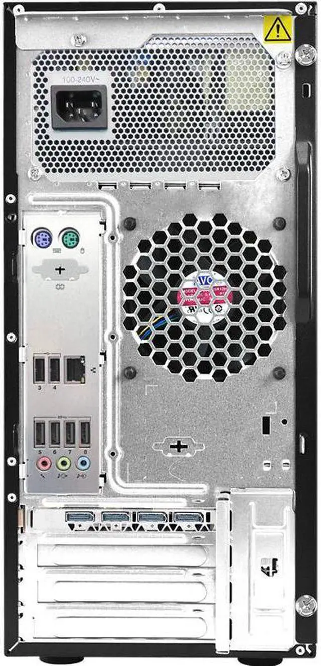 Alt view image 2 of 7 - Lenovo ThinkStation P520c 30BX00E8US Workstation - 1 x Intel Xeon Quad-core (4 Core) W-2225 4.10 GHz - 32 GB DDR4 SDRAM RAM - 1 TB SSD - Tower - Intel C422 Chip - Windows 10 Pro for Workstations 64-bi