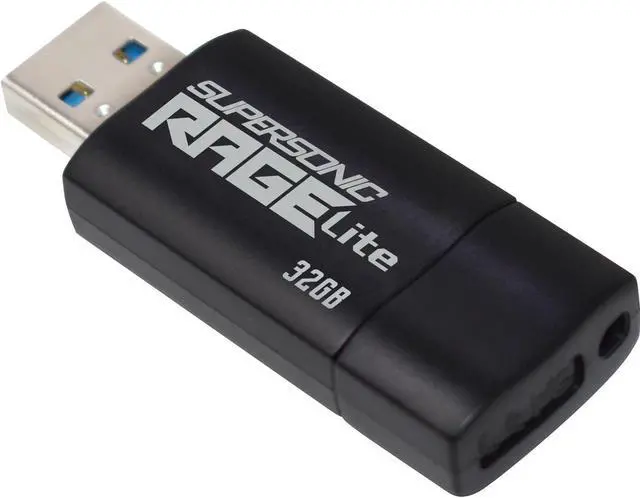 Alt view image 3 of 9 - Patriot Supersonic Rage Lite USB 3.2 Gen 1 Flash Drive - 32GB - PEF32GRLB32U