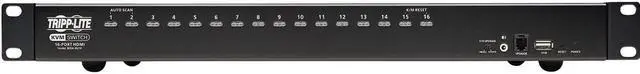 Alt view image 11 of 15 - Tripp Lite Hdmi/Usb Kvm Switch 16Port Audio/Video Usb Peripheral Sharing 1U