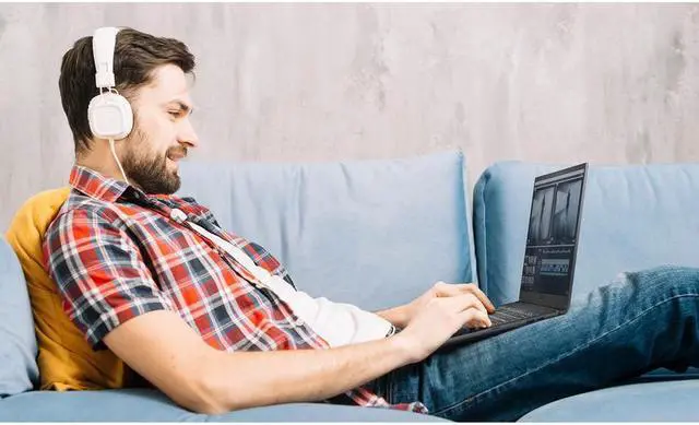 Alt view image 4 of 9 - MSI Laptop Modern 15 AMD Ryzen 7 5000 Series 5700U (1.80GHz) 8GB Memory 512 GB NVMe SSD AMD Radeon Graphics 15.6" Windows 11 Home 64-bit Modern 15 A5M-221