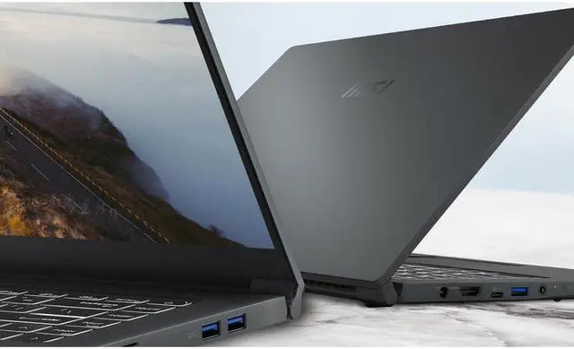 Alt view image 6 of 9 - MSI Laptop Modern 15 AMD Ryzen 7 5000 Series 5700U (1.80GHz) 8GB Memory 512 GB NVMe SSD AMD Radeon Graphics 15.6" Windows 11 Home 64-bit Modern 15 A5M-221