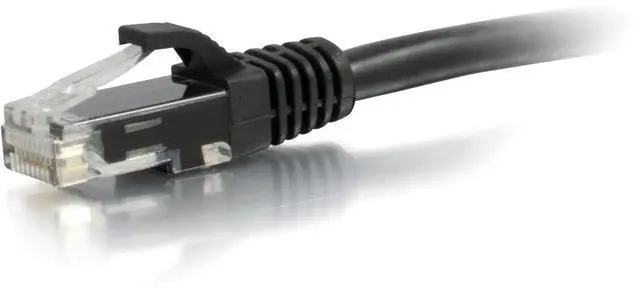 Alt view image 4 of 6 - C2G 6in Cat6a Snagless Unshielded (UTP) Network Patch Ethernet Cable - Black
