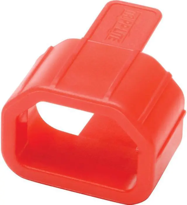 Alt view image 11 of 19 - Tripp Lite Model PLC13RD Plug-Lock Inserts for C14 Power Cords