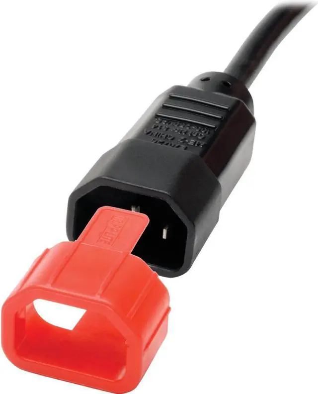 Alt view image 12 of 19 - Tripp Lite Model PLC13RD Plug-Lock Inserts for C14 Power Cords