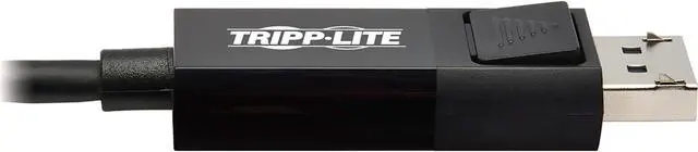 Alt view image 5 of 14 - Tripp Lite USB C to DisplayPort Adapter Cable USB 3.1 Locking 4K USB-C 3ft