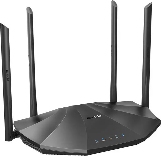 Alt view image 9 of 13 - Tenda Network AC19 AC2100 Dual Band Gigabit WiFi Router 5GHz 24GHz